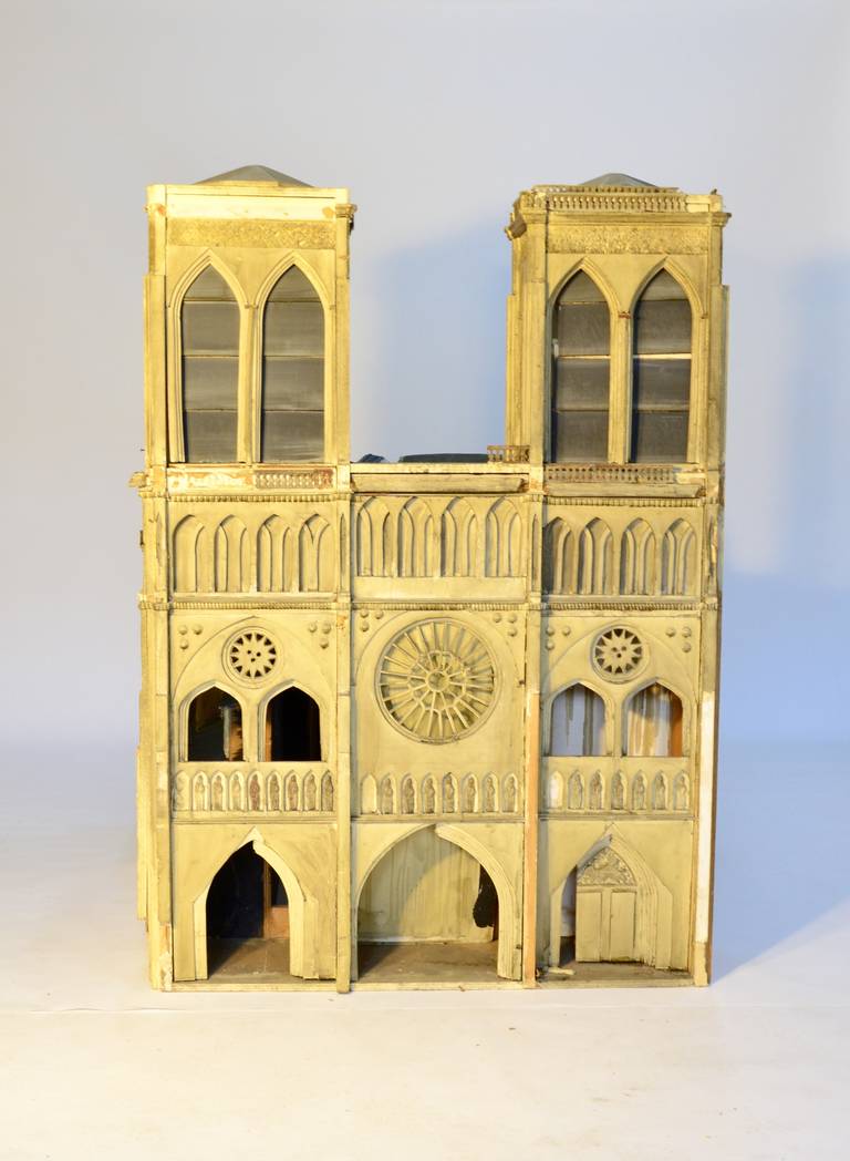French Large-Scale Model of Notre Dame de Paris