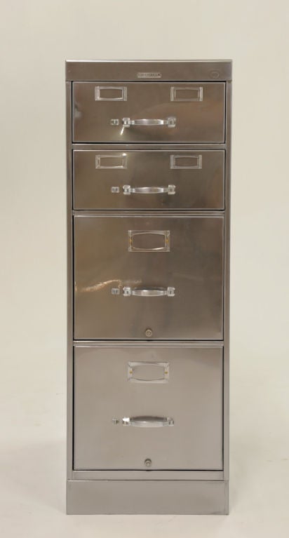 art deco file cabinet