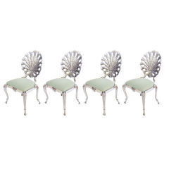 Set of 4 Venetian Grotto Style Chairs