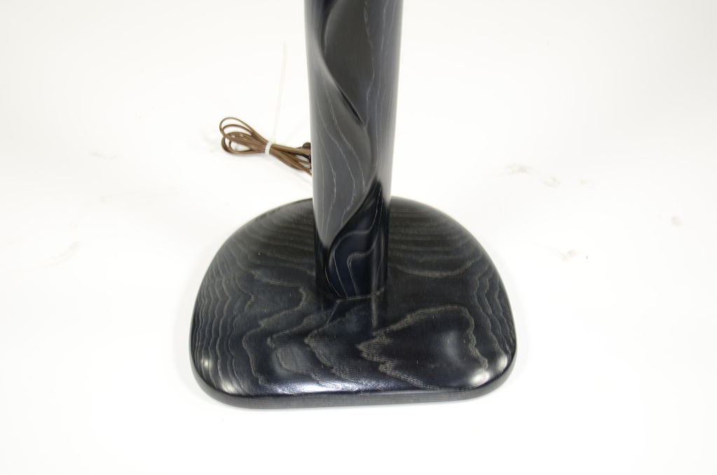 Cerused Oak Floor Lamp Attributed to Yasha Heifetz