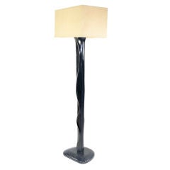 Cerused Oak Floor Lamp Attributed to Yasha Heifetz