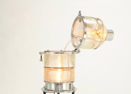 American Crouse Hinds Fresnel Lens Beacon Light
