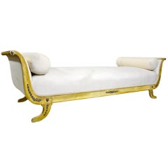 Elegantly Distressed Empire Chaise
