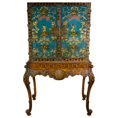 Beautifully Decorated Chinoiserie Cabinet