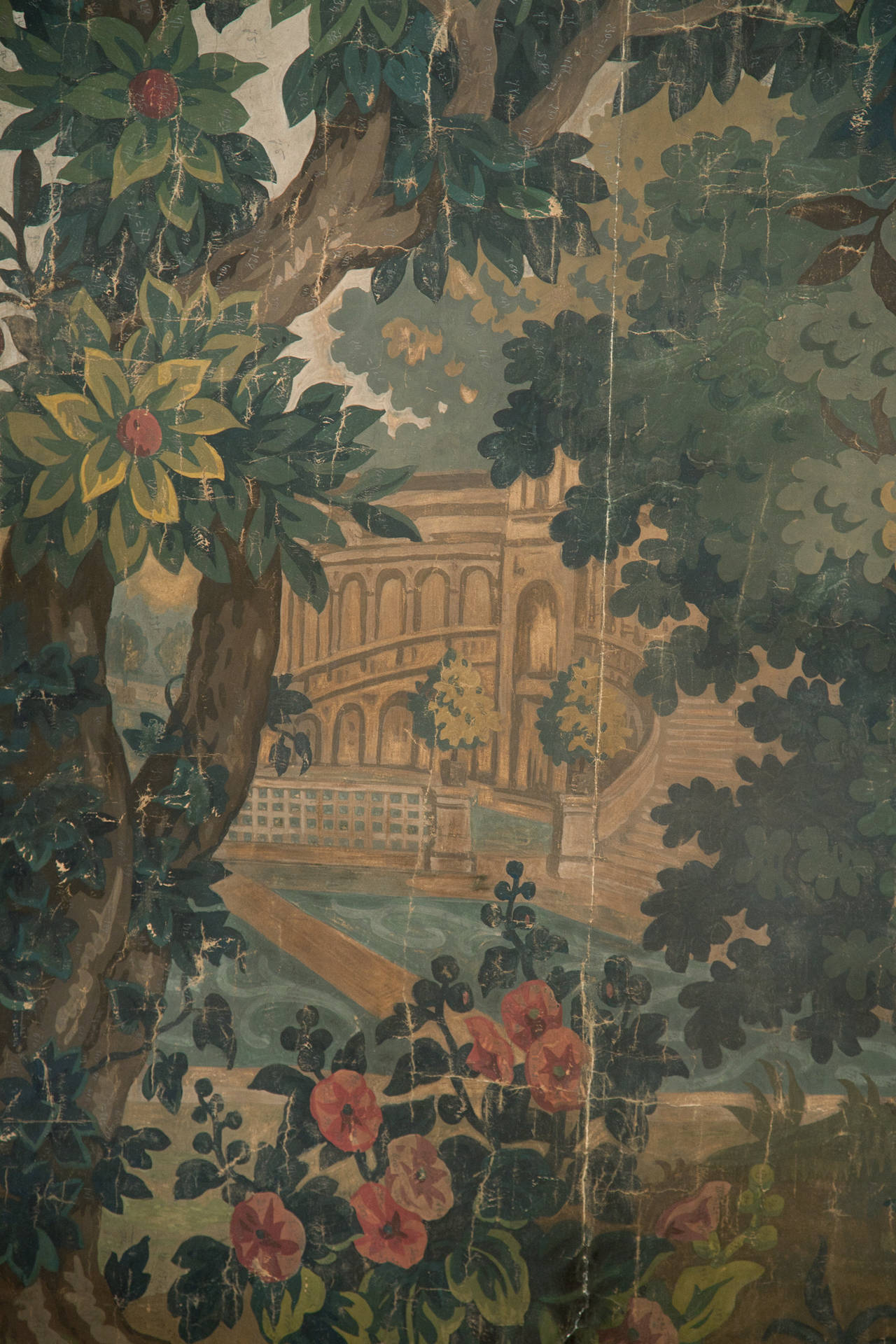 Großer Wandteppich, Cartoon für einen Verdure-Wandteppich im Zustand „Gut“ in London, GB