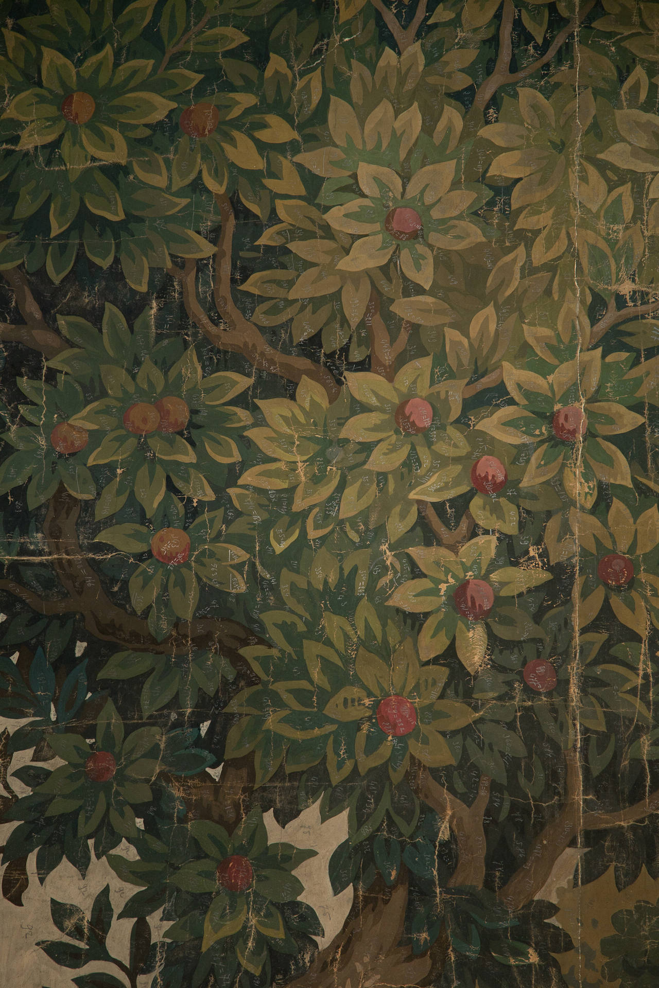 Großer Wandteppich, Cartoon für einen Verdure-Wandteppich 1