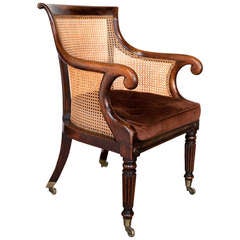 William IV Caned Bergere