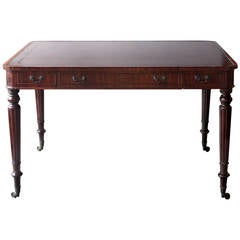 Victorian Mahogany Library or Writing Table Victorian Mahogany Library or Writing Table