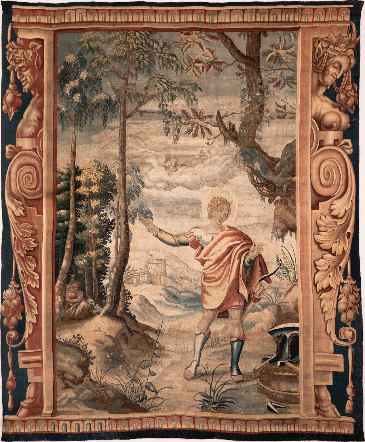 An English Mythological Tapestry, Mortlake, London Late 17th/Early 18th Century For Sale