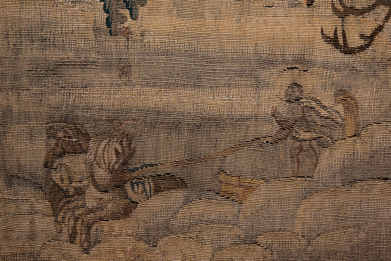Linen An English Mythological Tapestry, Mortlake, London Late 17th/Early 18th Century For Sale