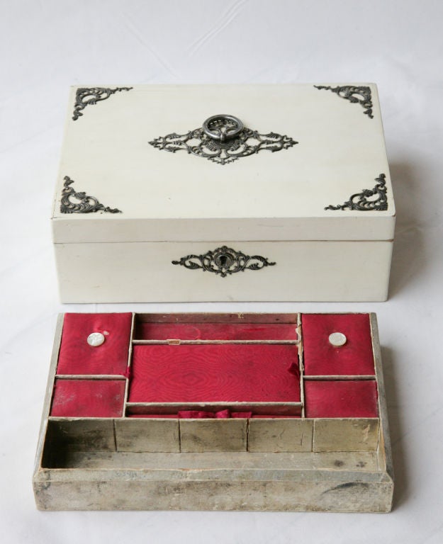 Regency Jewelry Box For Sale 4