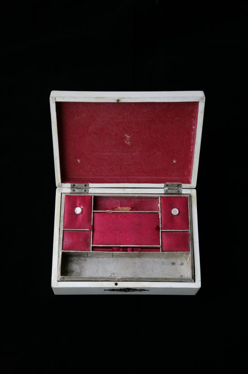 Regency Jewelry Box In Fair Condition For Sale In London, GB