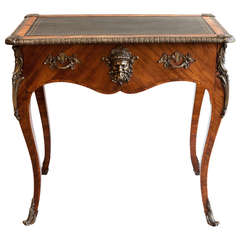 Antique 19th Century Kingwood Side Table in the Louis XV Style