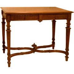 Antique Small Writing Table, French 19th Century