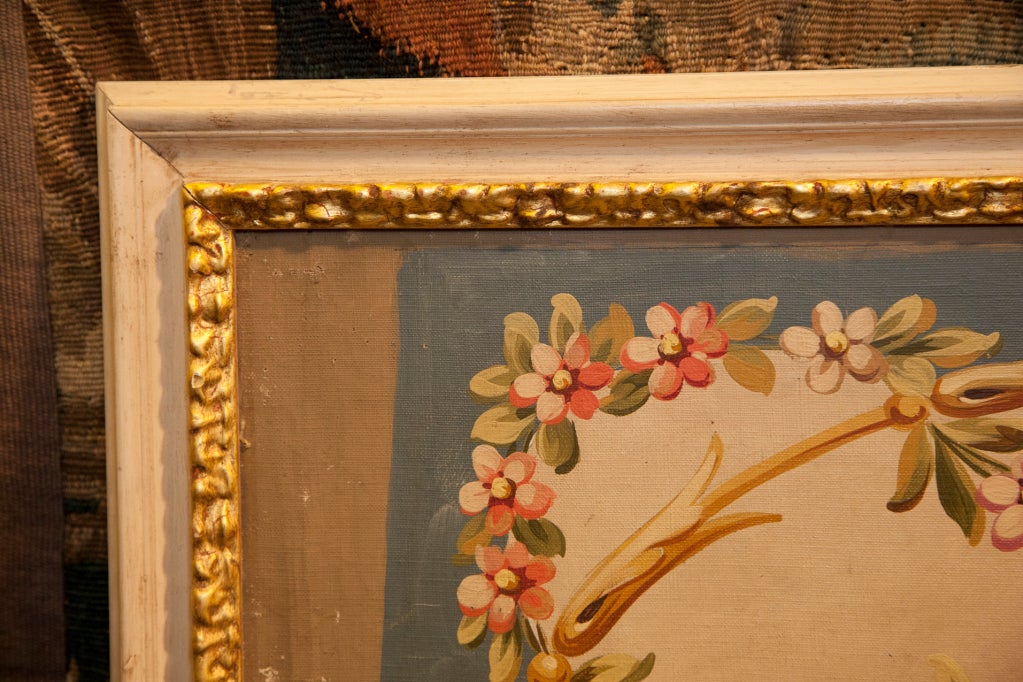 Aubusson Tapestry Cartoon C. 1880