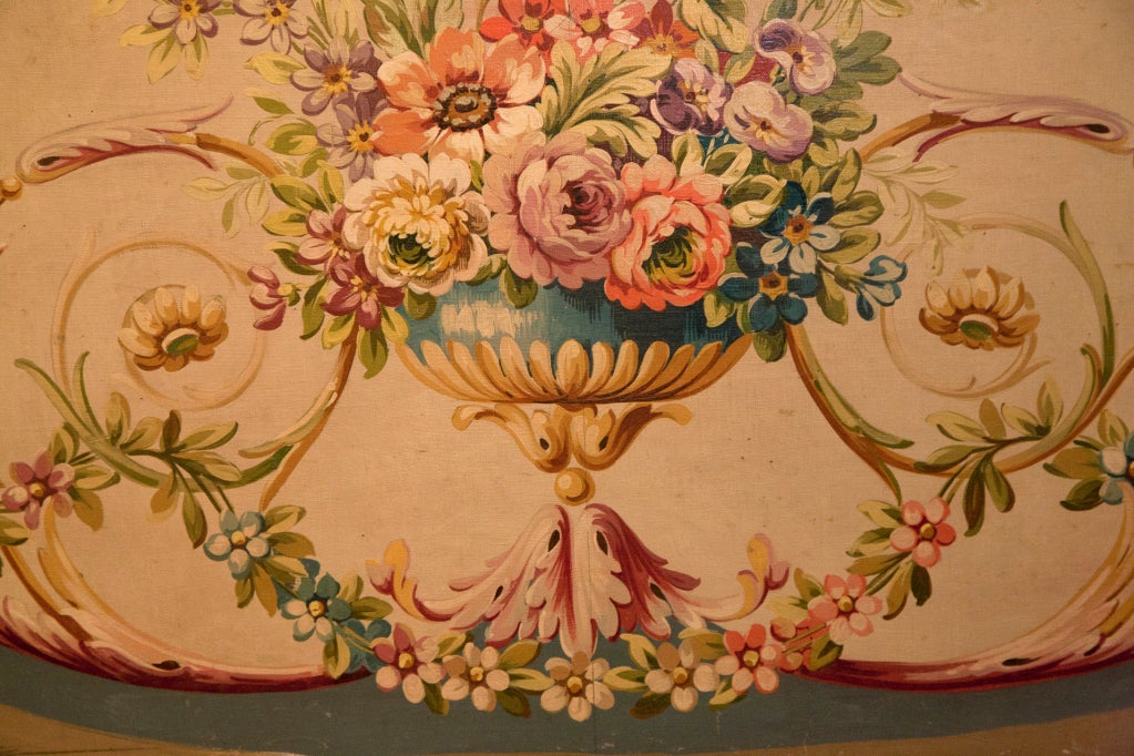 Aubusson Tapestry Cartoon C. 1880 at 1stdibs