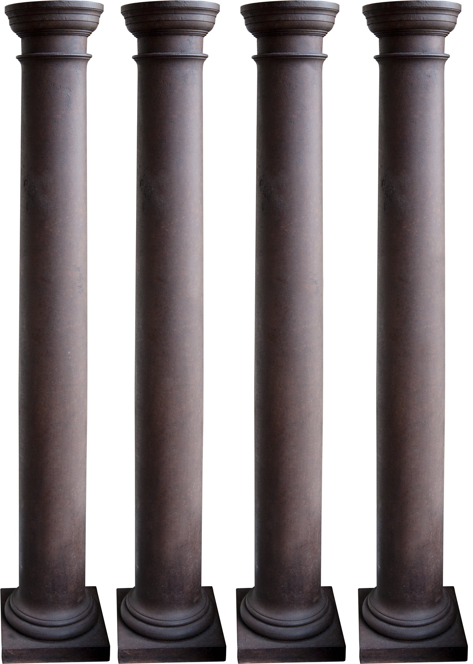 Set of Four Cast Iron Columns C. 1820