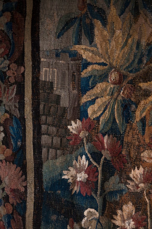Decorative Aubusson Tapestry, C. 1750 1