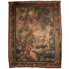 Decorative Aubusson Tapestry, C. 1750