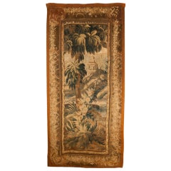 Mid-Eighteenth Century Felletin Verdure Tapestry