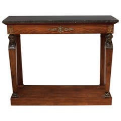 Empire Flame Mahogany Console