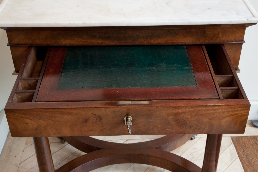 French Small Empire Writing Table circa 1810