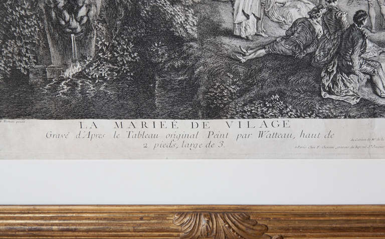 A Large Set of 18th Century Engravings After Watteau 4
