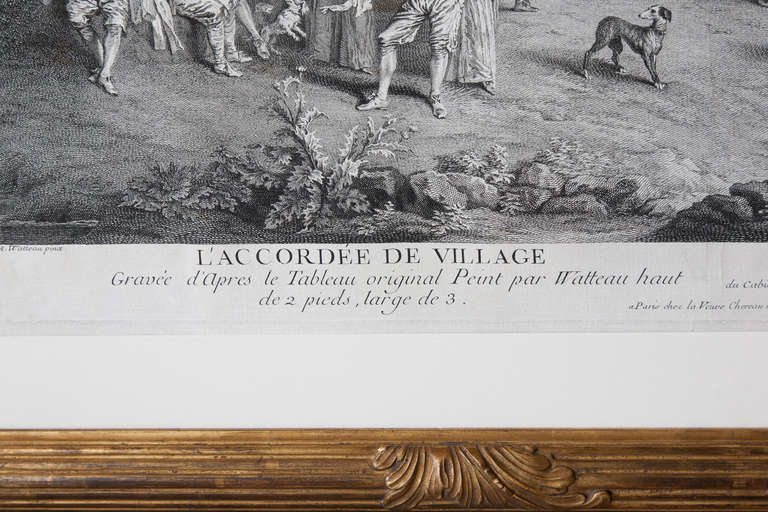 A Large Set of 18th Century Engravings After Watteau 3