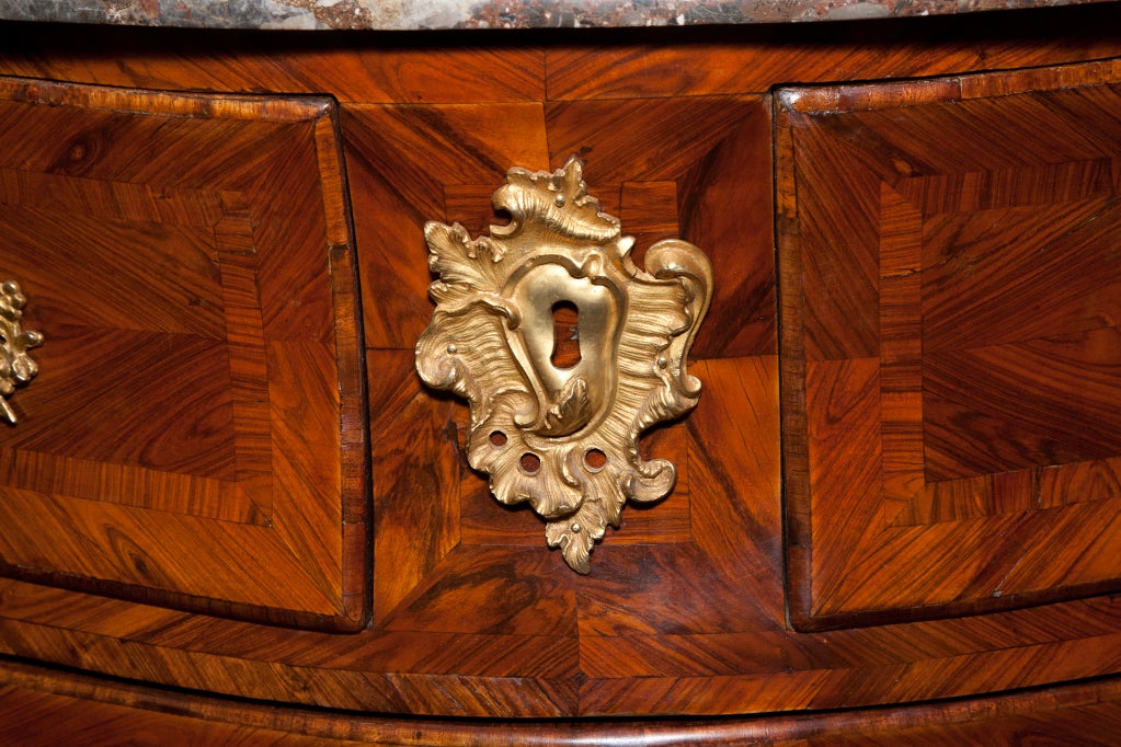 Marble An Important Louis XV Kingwood Commode By Jacques Dubois