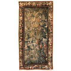 18th Century Verdure Tapestry Fragment