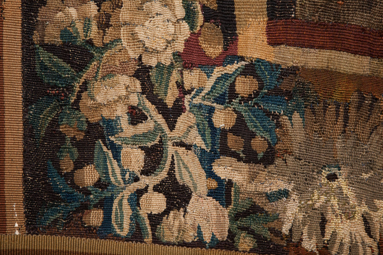 18th Century Aubusson Verdure Tapestry 5