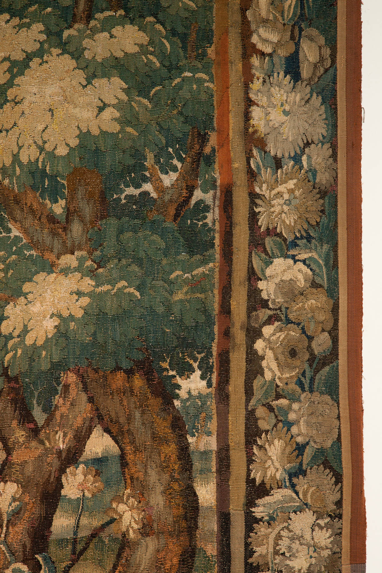 18th Century Aubusson Verdure Tapestry 1