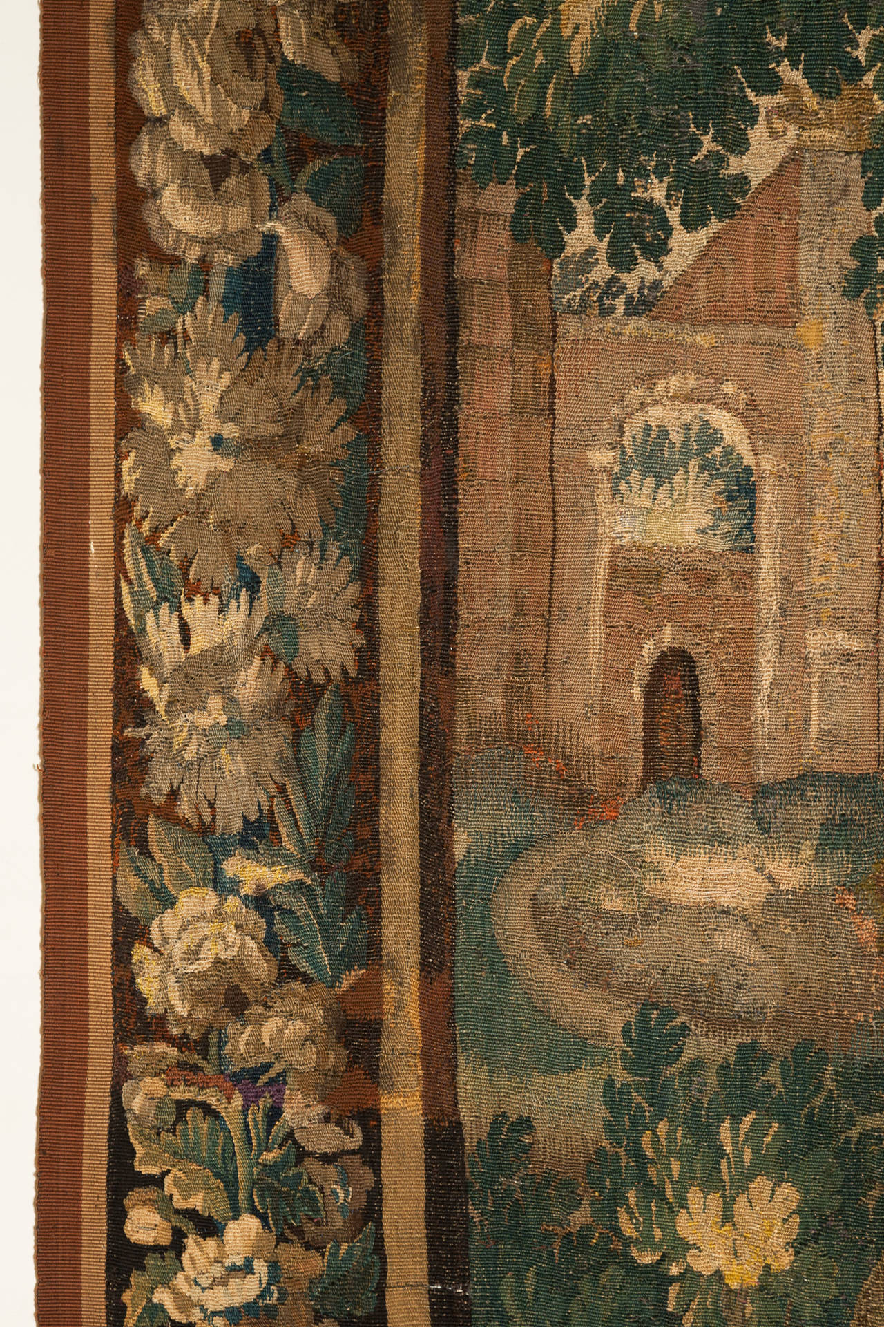 18th Century Aubusson Verdure Tapestry 2