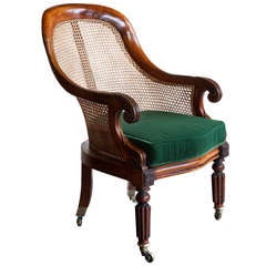 William IV Caned Bergere William IV Caned Bergere