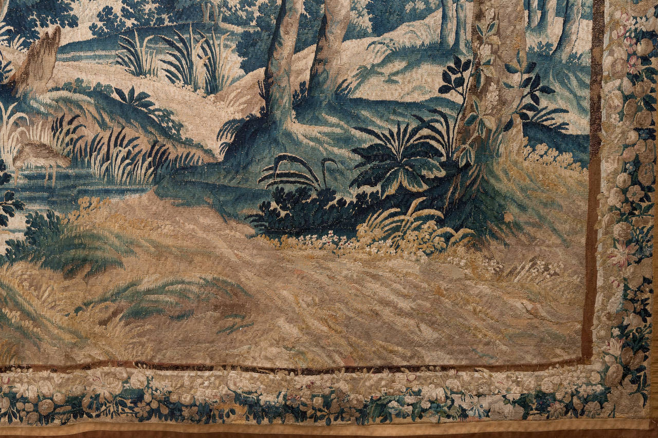 17th Century Brussels Verdure Tapestry 3