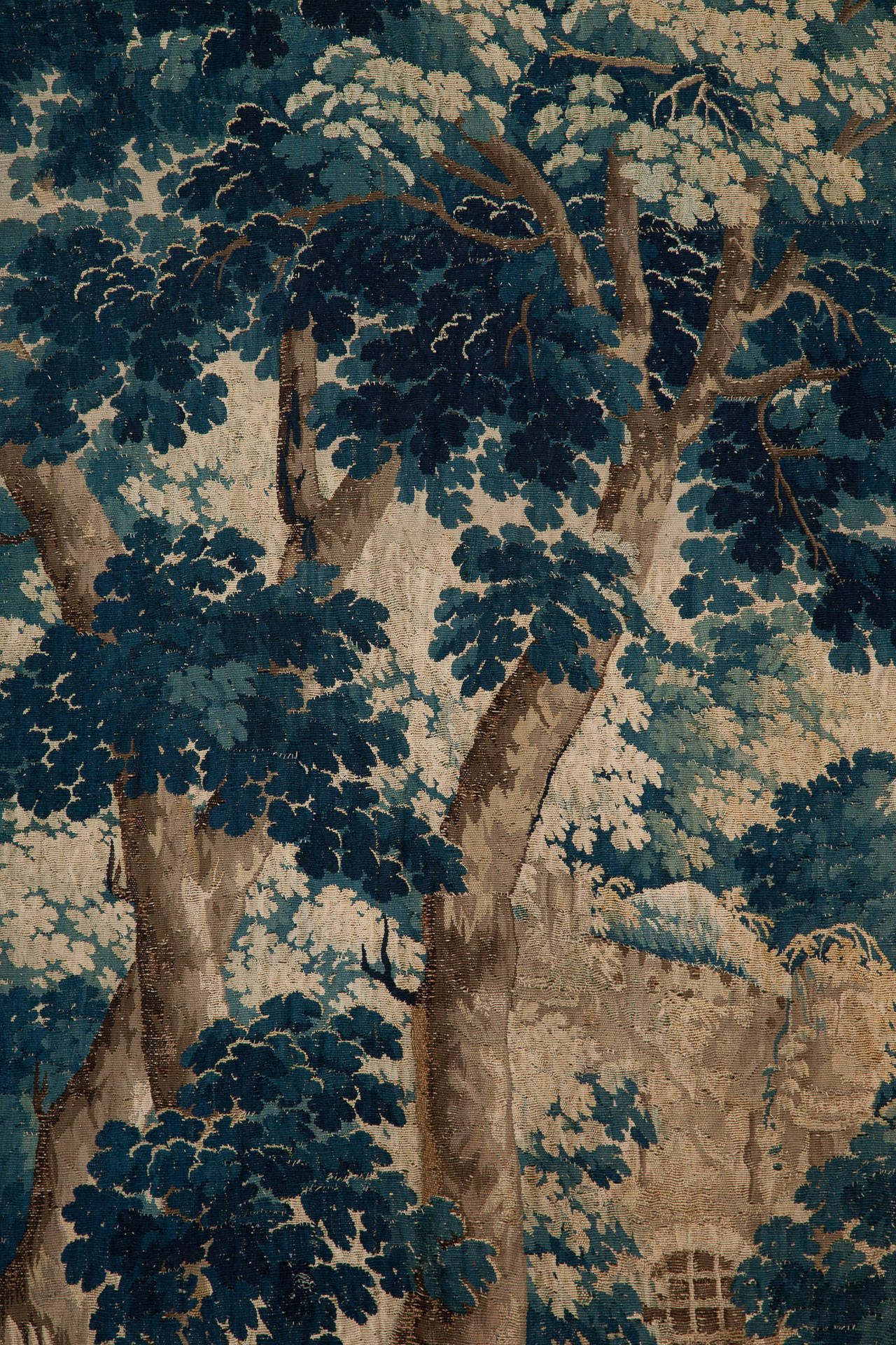 Louis XIV 17th Century Brussels Verdure Tapestry