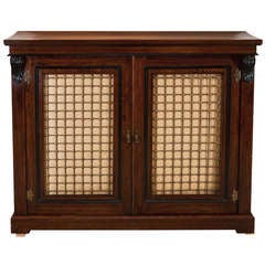 Regency Rosewood Side Cabinet or Chiffonier