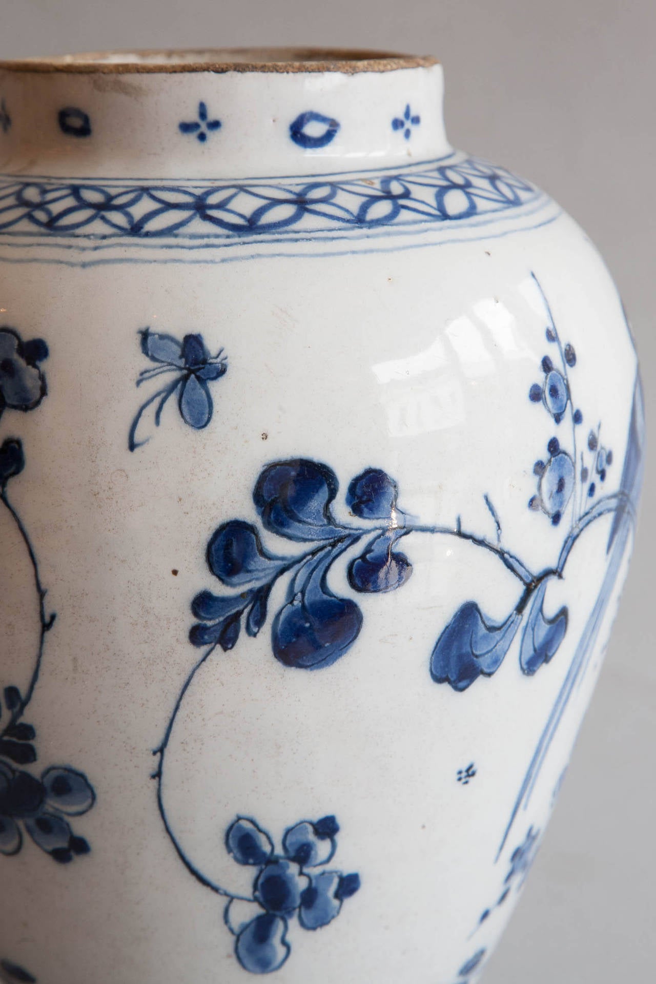 18th Century Faïence Baluster Delft Vase 3
