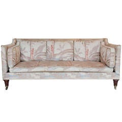 Antique William IV Upholstered Sofa Attributed To Gillows