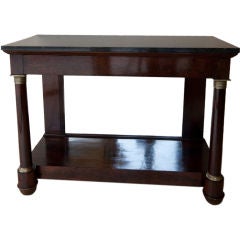 French Empire Console Table circa 1815