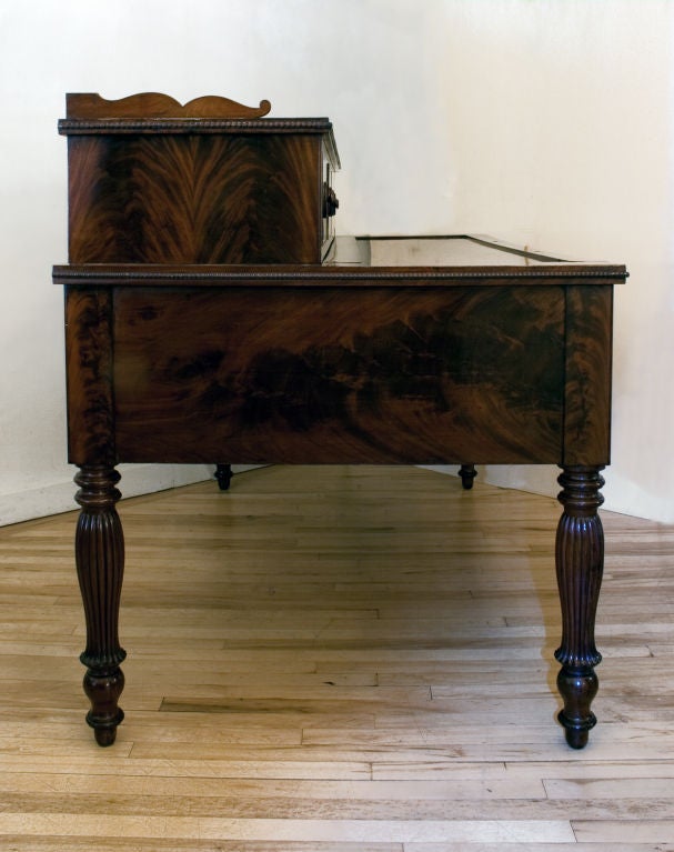 French Large Early 19th Century Mahogany Desk
