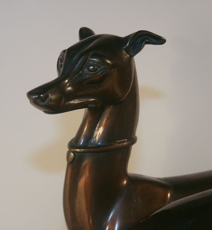 italian greyhound sculpture