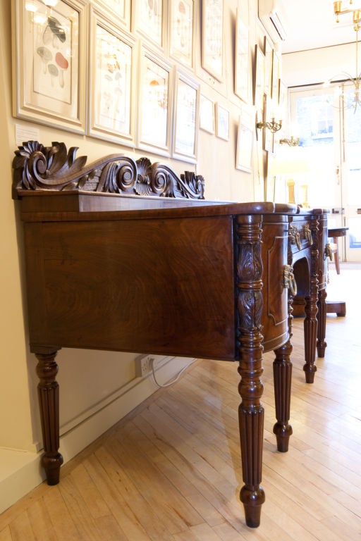 William IV Mahogany Side Board Circa 1835