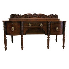 William IV Mahogany Side Board Circa 1835