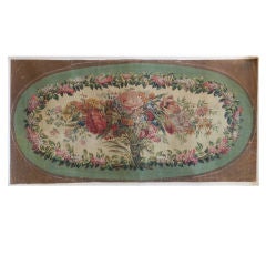 Aubusson Tapestry Cartoon France Circa 1860