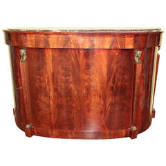 20th Century French Empire Style Mahogany Commode