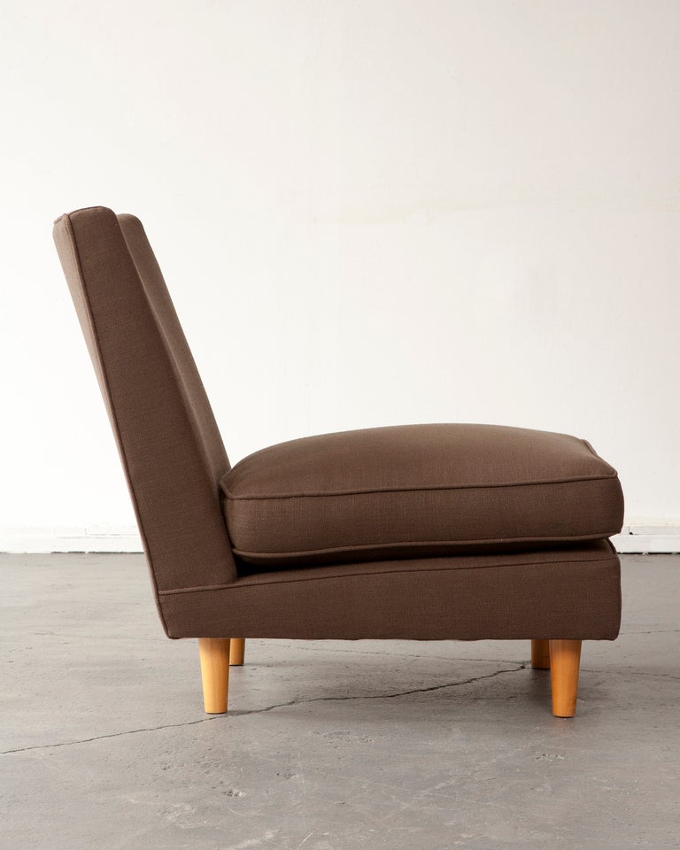 Mid-20th Century Pair of Lounge Chairs by Joaquim Tenreiro