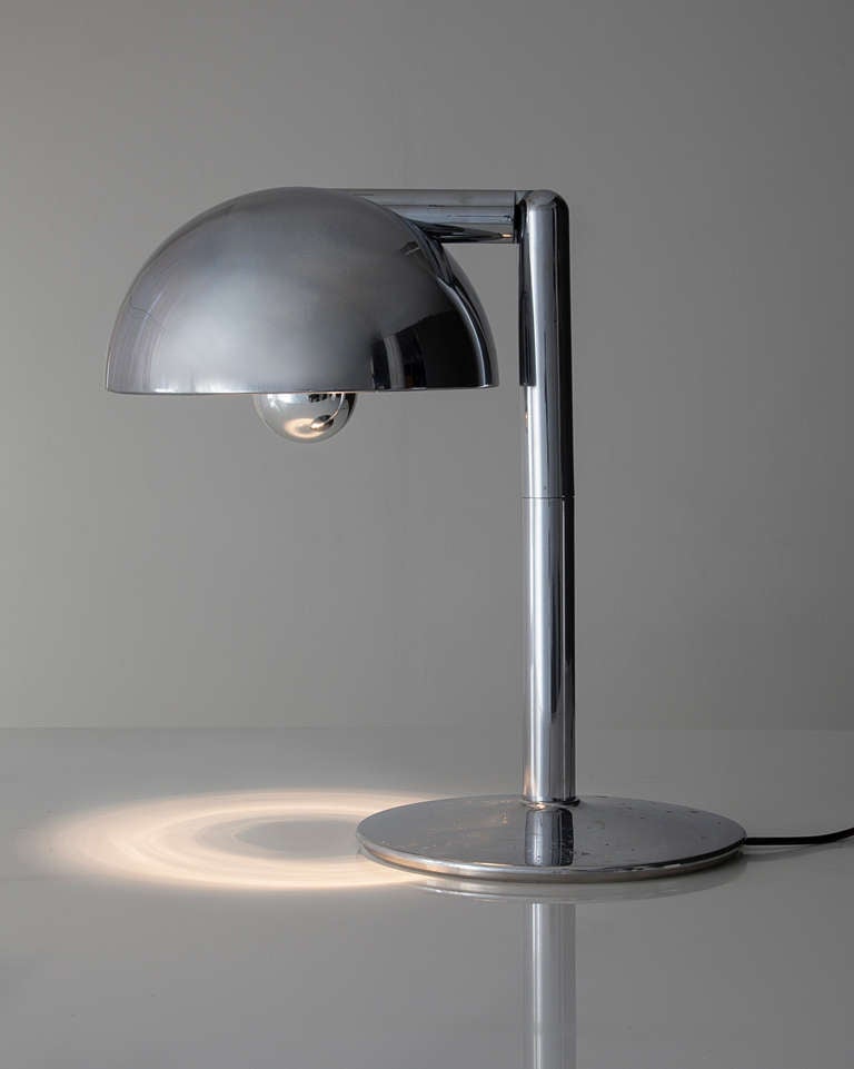 Late 20th Century Table Lamp in Chrome