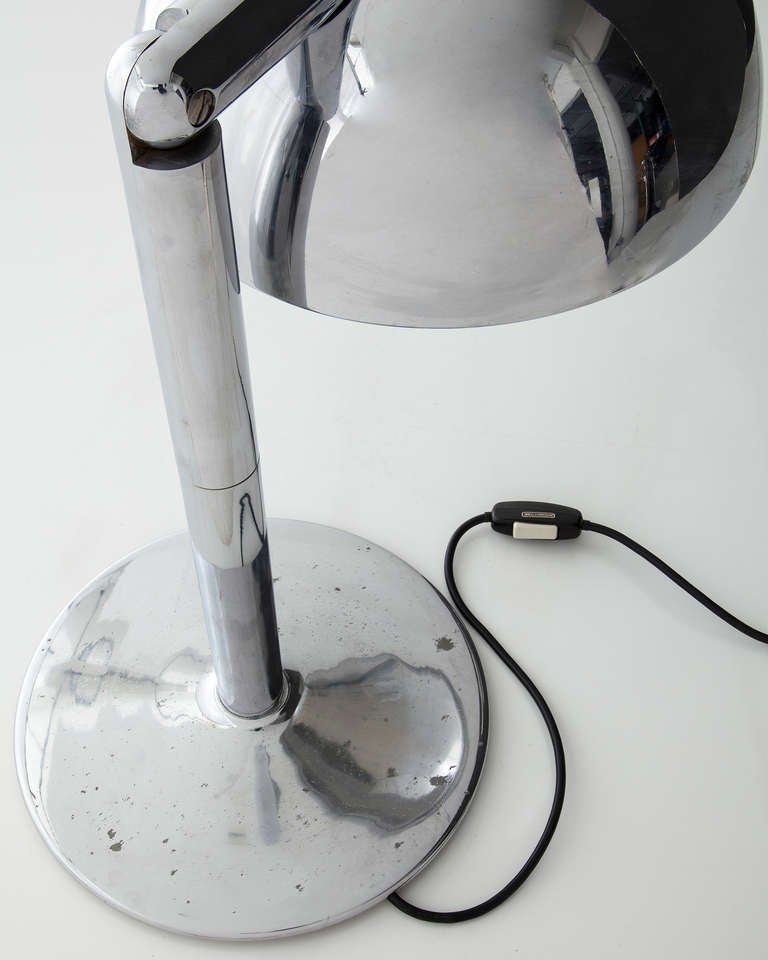 Table Lamp in Chrome 1