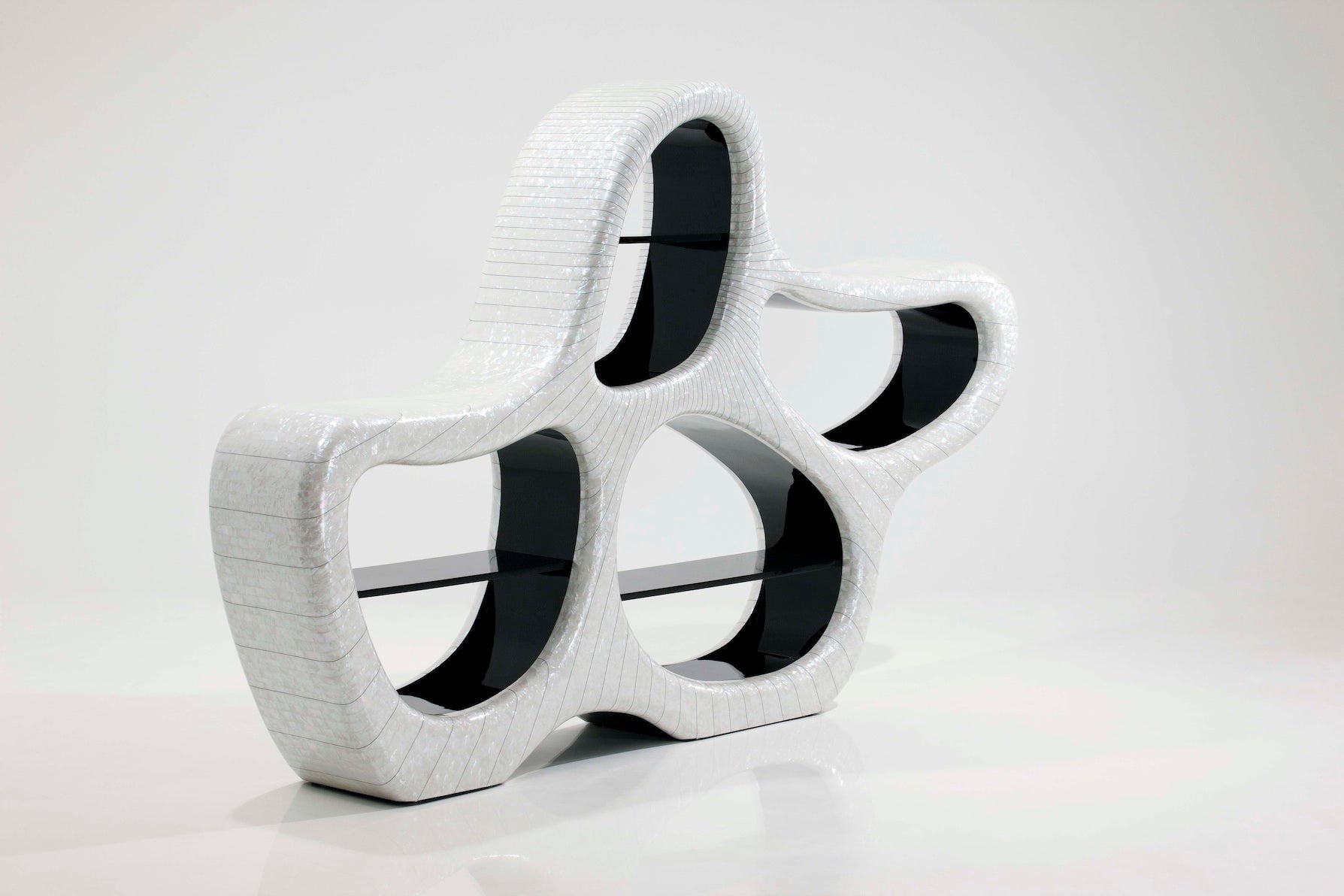 "Coralliform" bookshelf by Myung Sun Kang